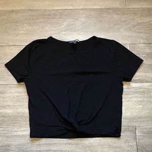 Fashion Nova Holly Twist Front Tee